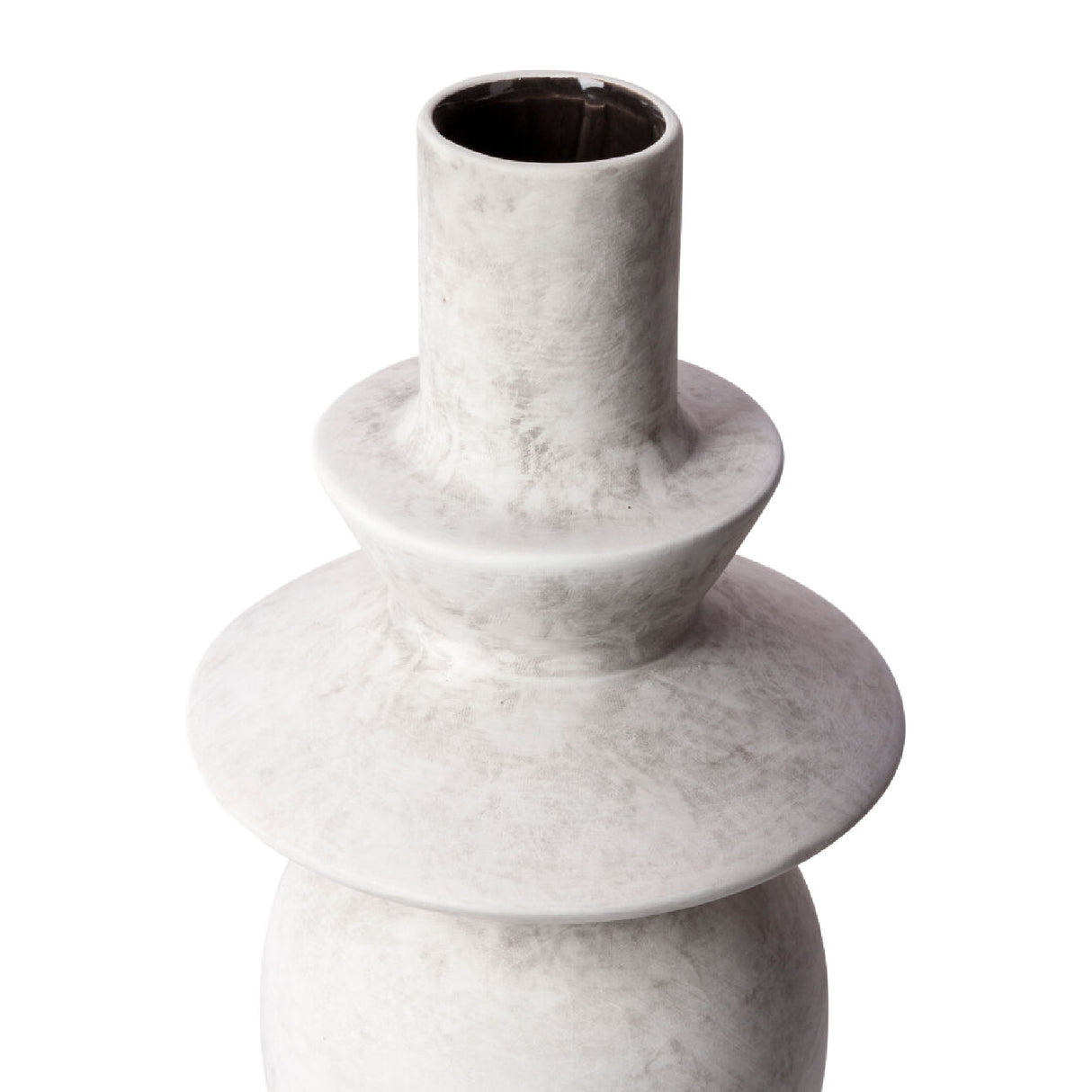 Modern European furniture - Matte Ceramic Sculptural Vase - www.oroa.com | Oroa.com