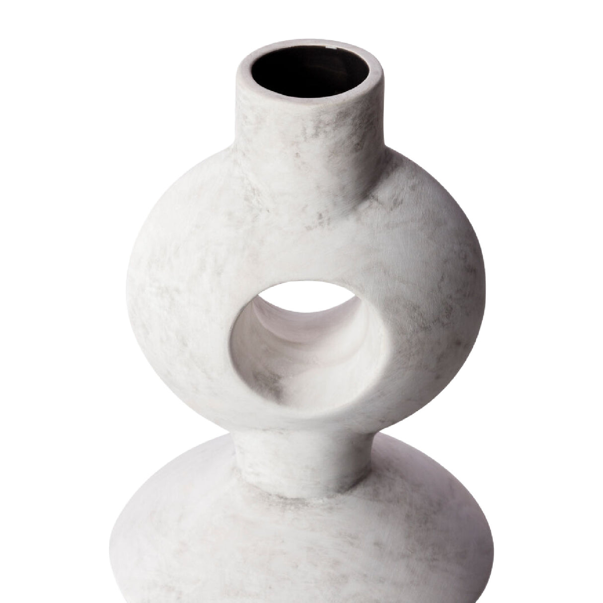 Modern European furniture - Matte Ceramic Geometrical Vase - www.oroa.com | Oroa.com