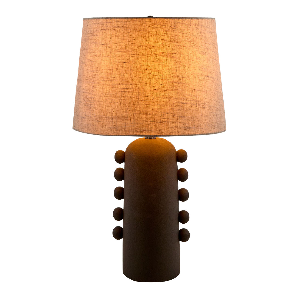 Linen Glazed Ceramic Table Lamp | Oroa.com