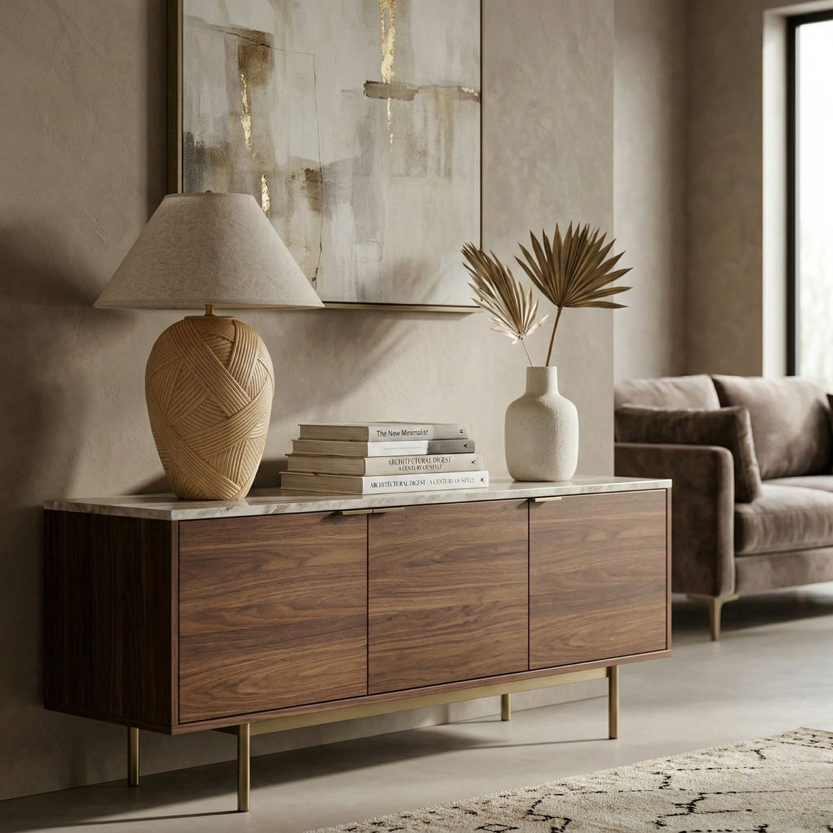 Modern European furniture - Cream Ceramic Accent Table Lamp - www.oroa.com | Oroa.com