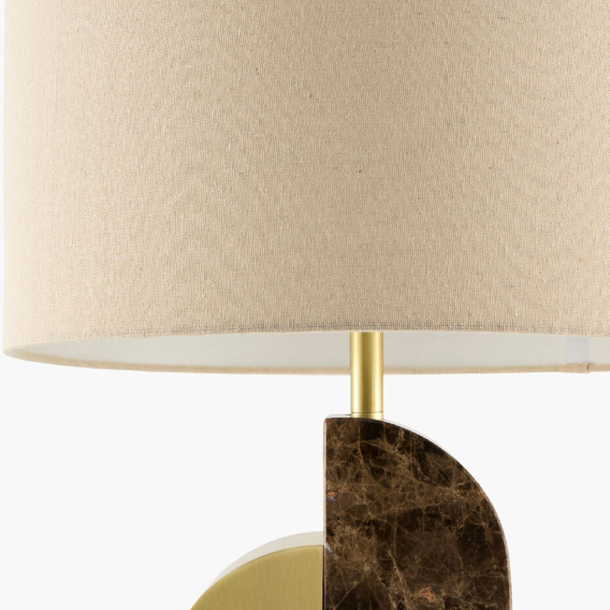 Black Marble Accent Table Lamp | Oroa.com