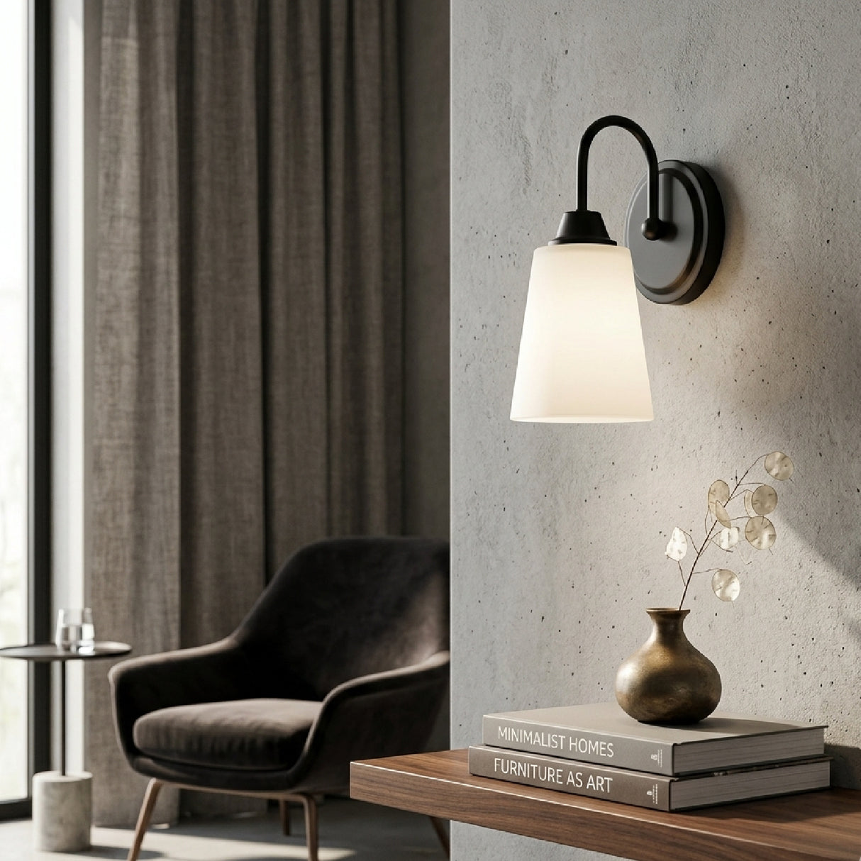 Modern European furniture - Glass Wall Lamp - www.oroa.com | Oroa.com