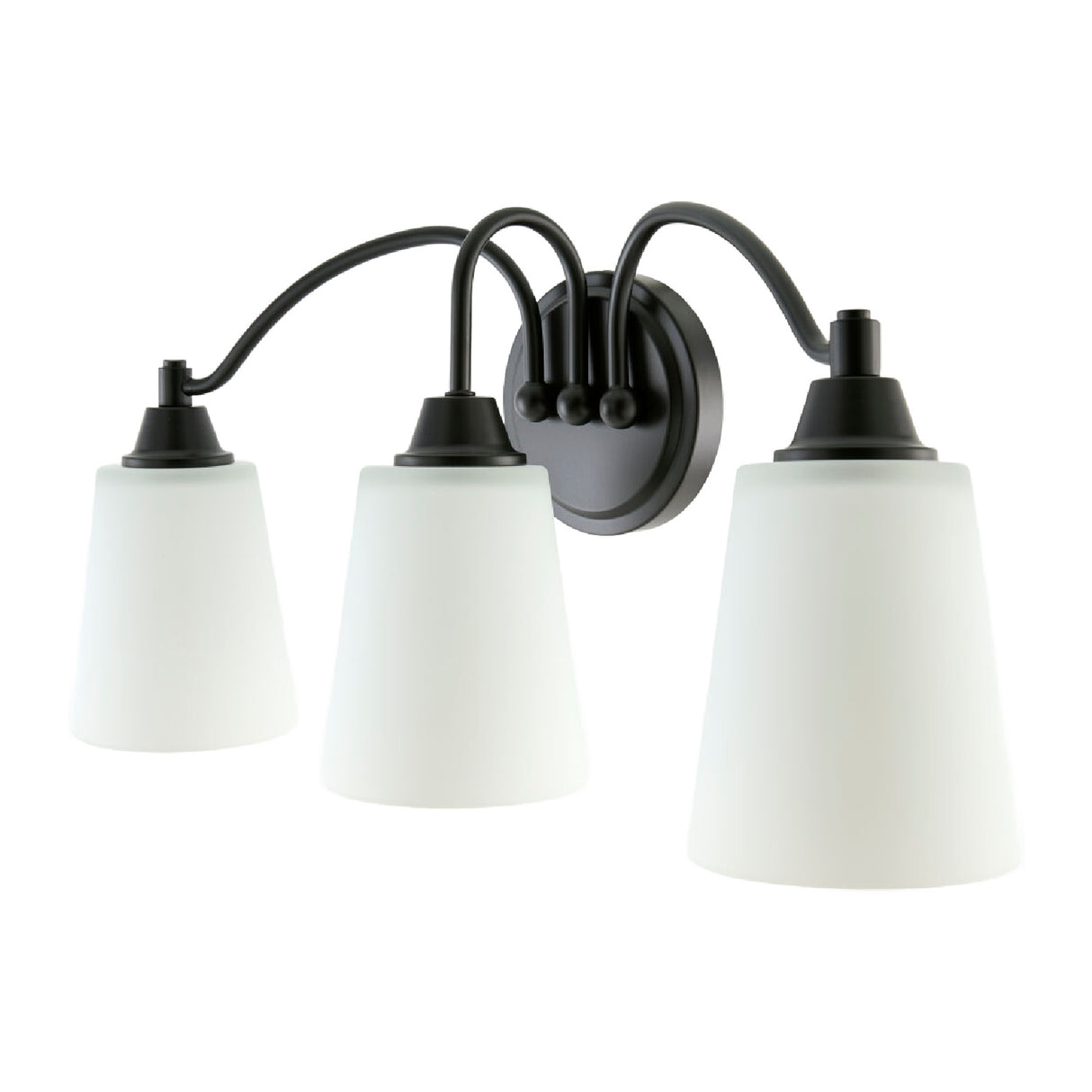 Modern European furniture - Glass Shades 3-Light Wall Lamp - www.oroa.com | Oroa.com