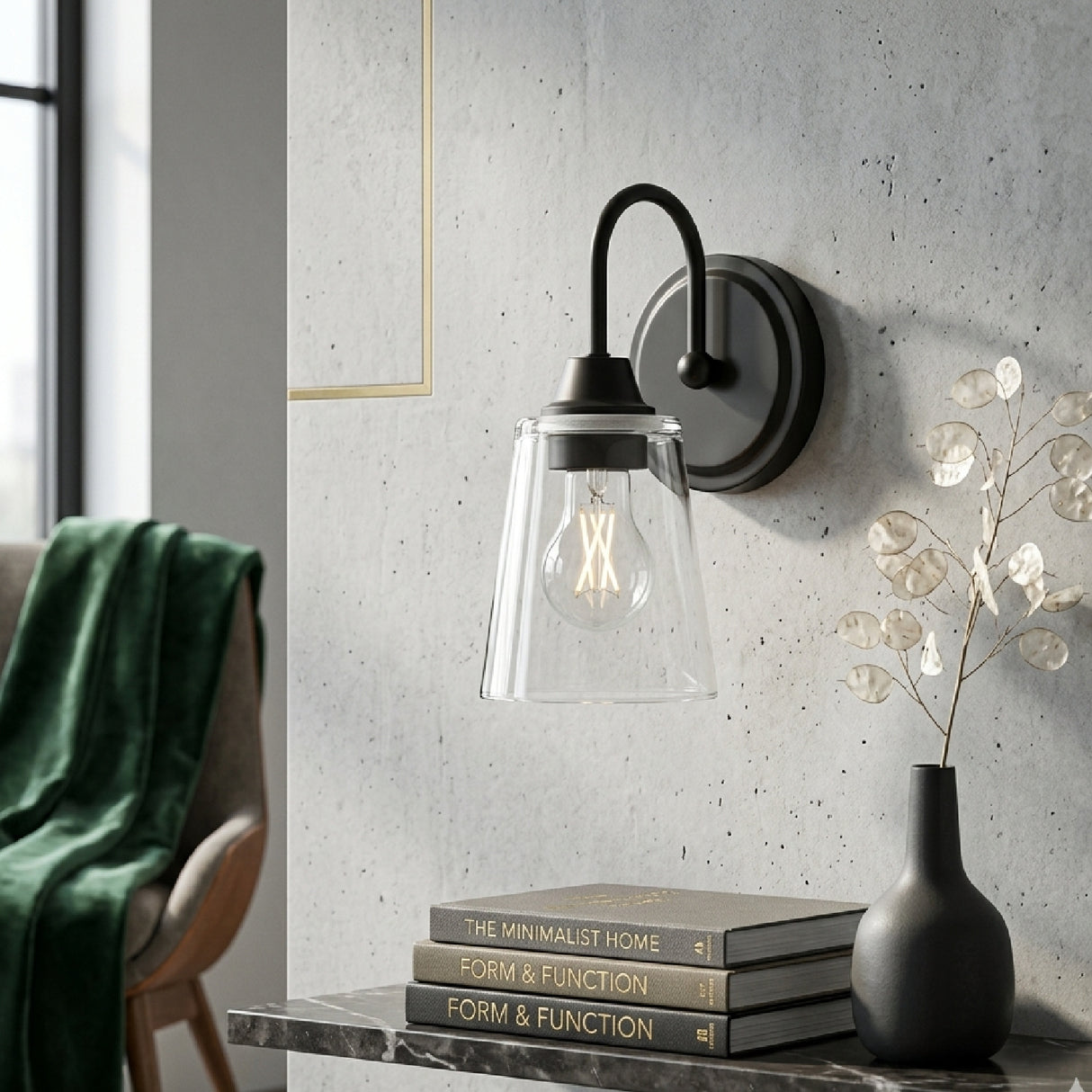 Modern European furniture - Glass Wall Lamp - www.oroa.com | Oroa.com