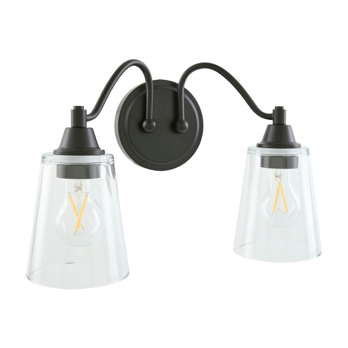 Modern European furniture - Glass Shades 2-Light Wall Lamp - www.oroa.com | Oroa.com