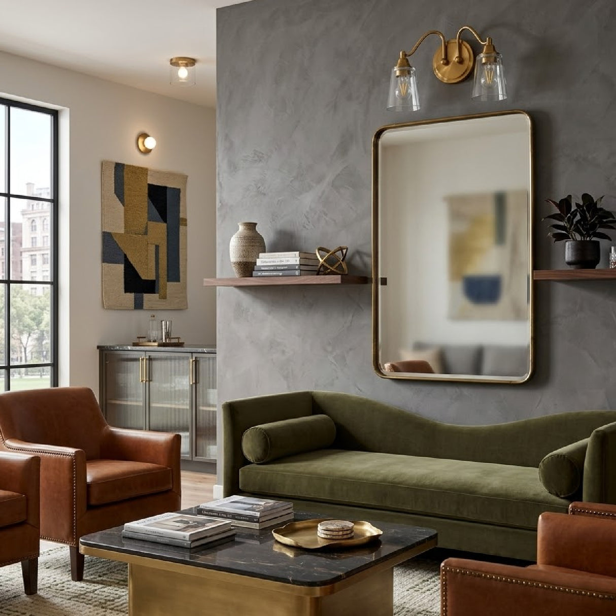 Modern European furniture - Glass Shades 2-Light Wall Lamp - www.oroa.com | Oroa.com
