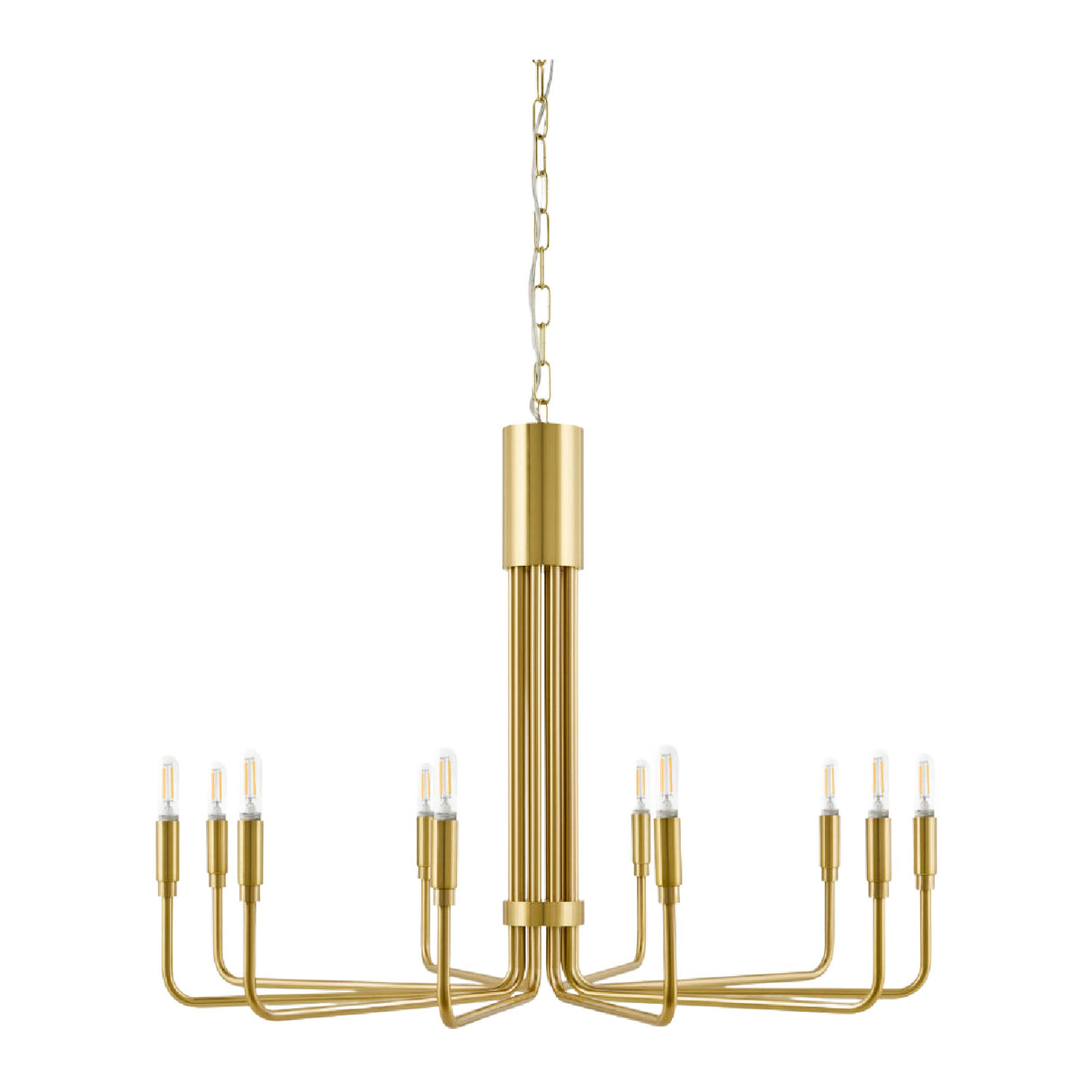 Modern European furniture - Gold 10-Light Pendant Lamp - www.oroa.com | Oroa.com