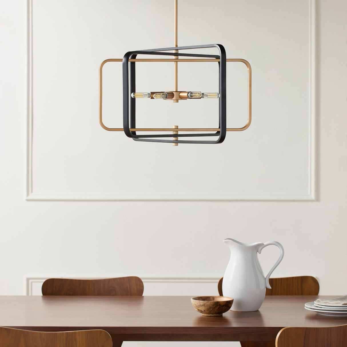Iron Framed Chandelier | Oroa.com