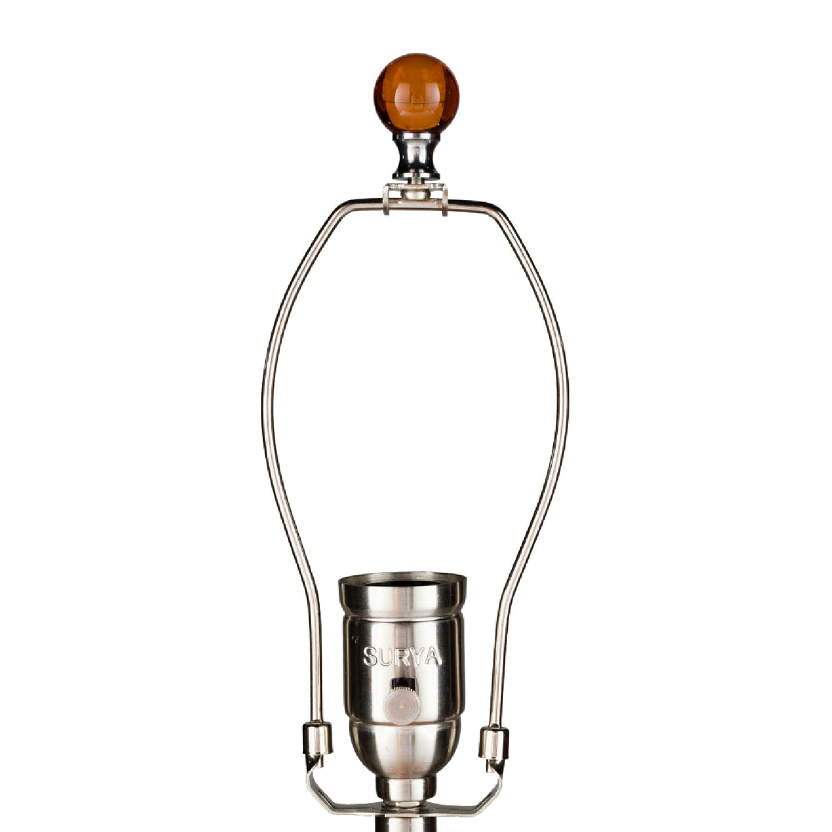 Orange Glass Accent Table Lamp | Oroa.com