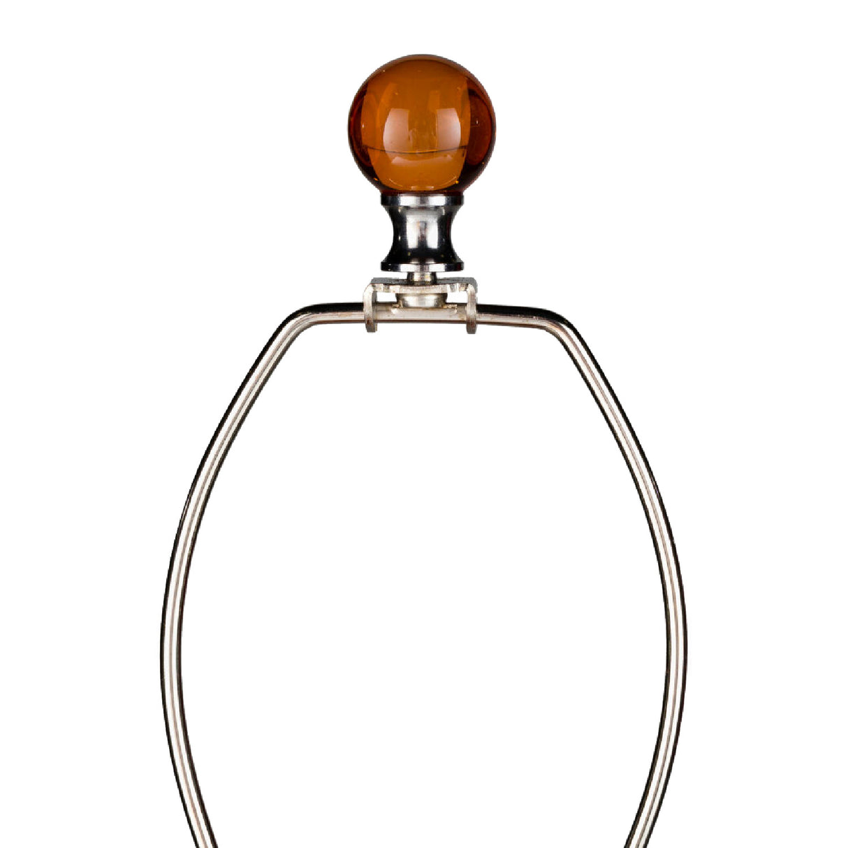 Orange Glass Accent Table Lamp | Oroa.com