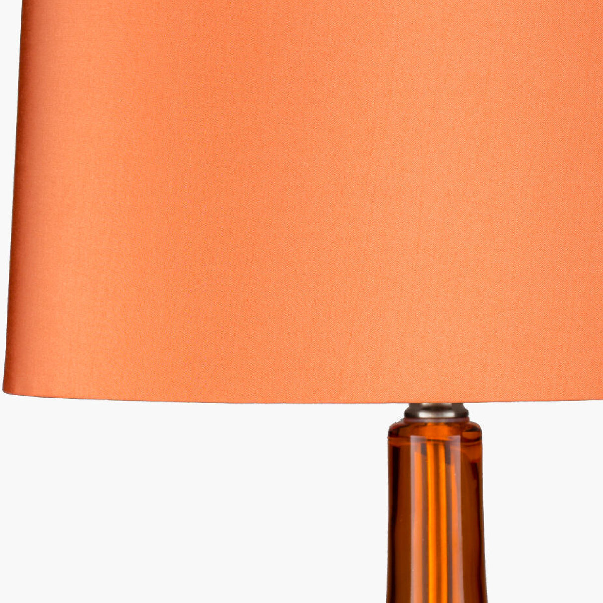 Orange Glass Accent Table Lamp | Oroa.com