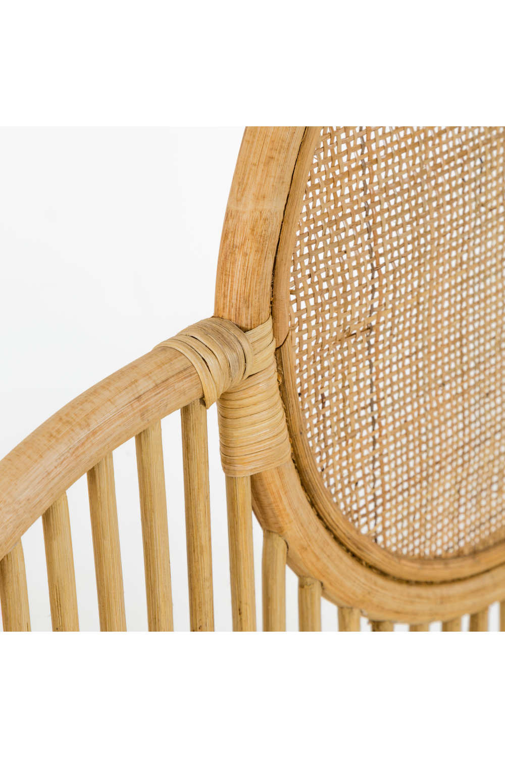 Natural Weaved Rattan Queen Headboard 67" | La Forma Lalita | Oroa.com