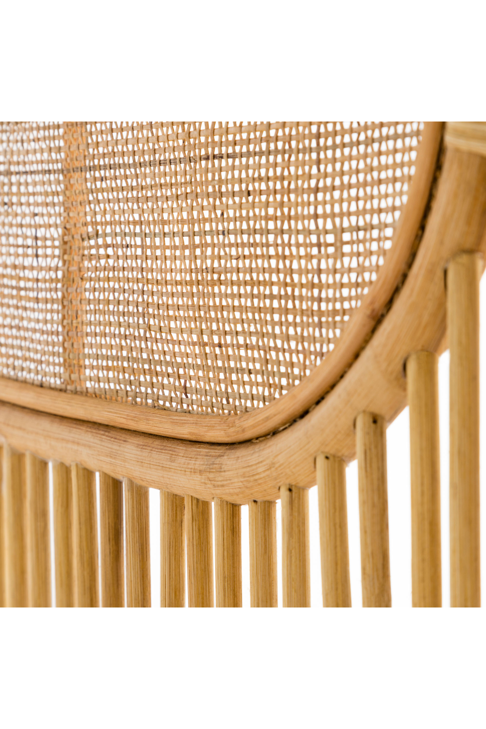 Natural Weaved Rattan Queen Headboard 67" | La Forma Lalita | Oroa.com
