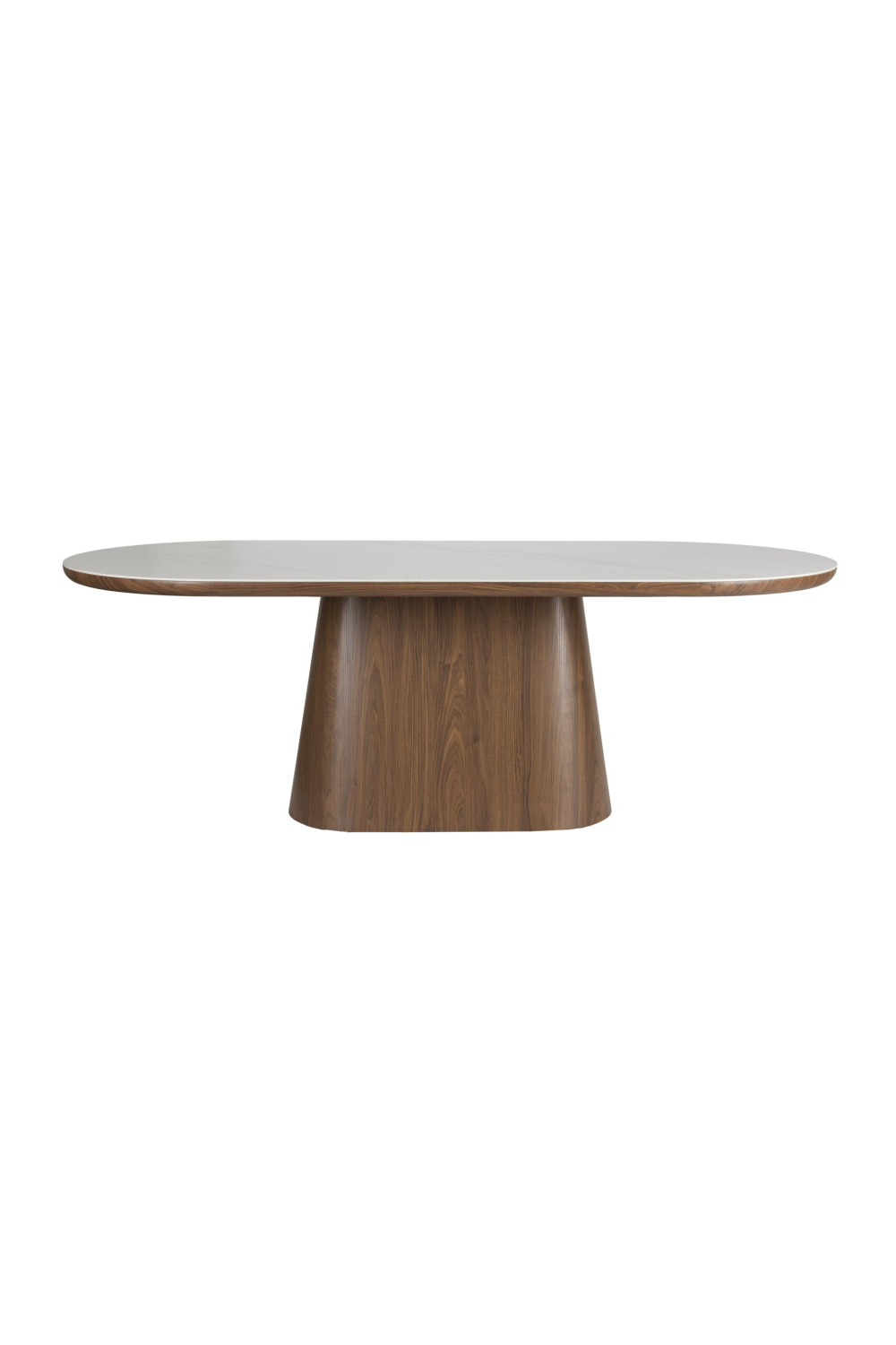 Oval Wood Dining Table | DF Almira | OROA.com