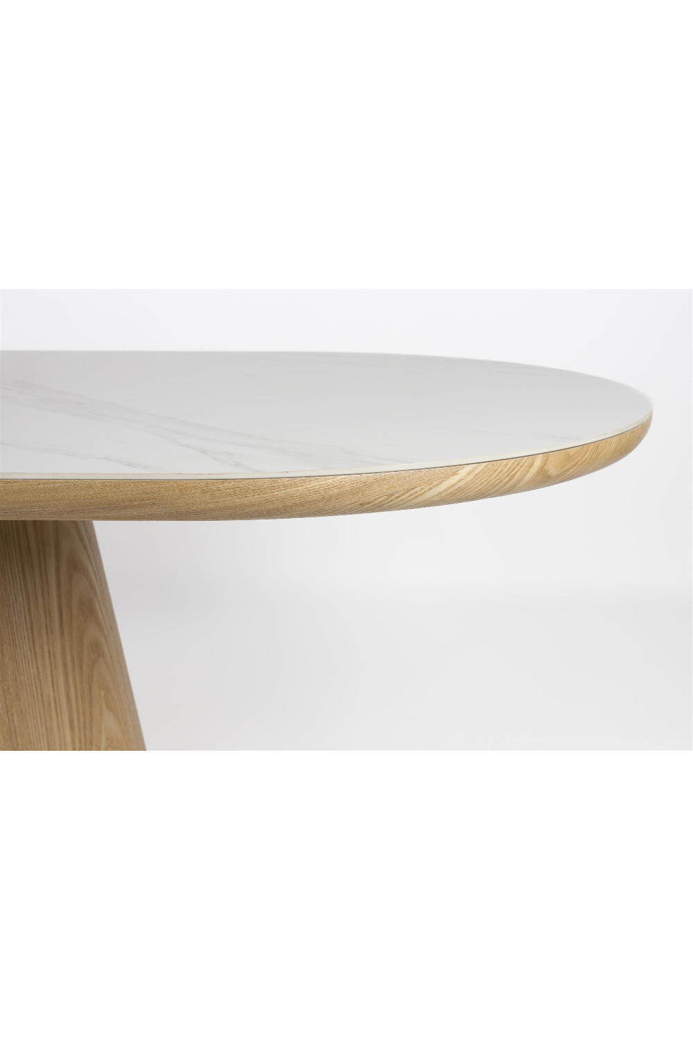 Oval Wood Dining Table | DF Almira | OROA.com