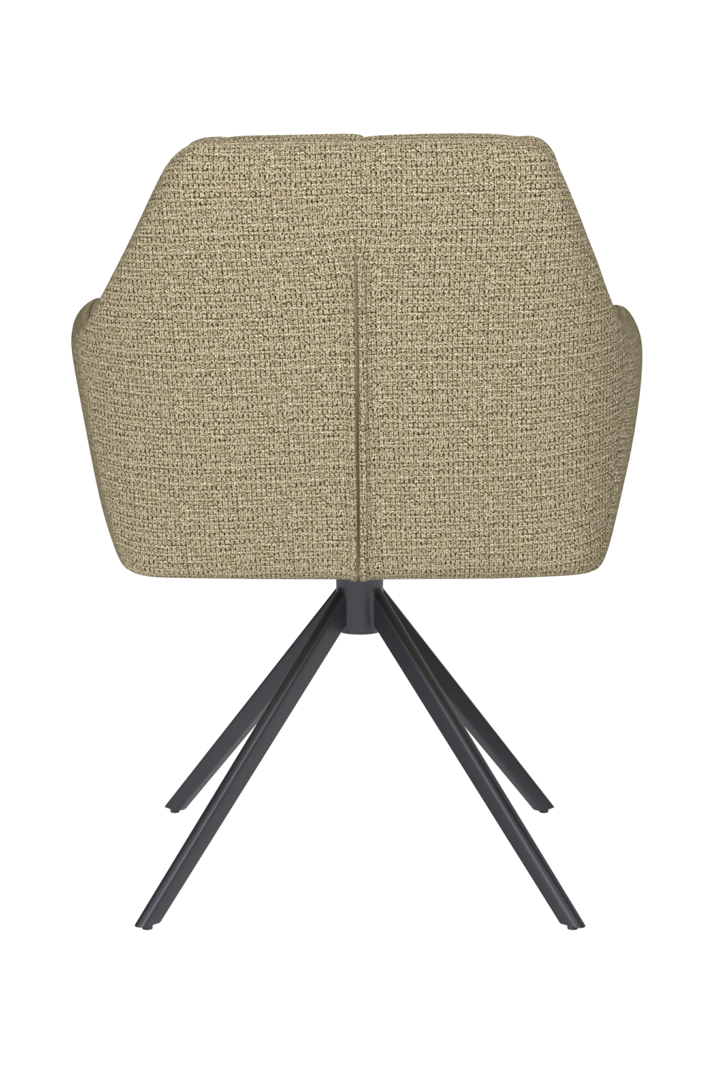 Square Tufted Swivel Armchair | DF Pete | OROA.com