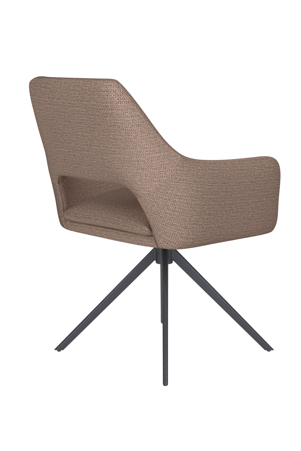 Cut-Out Back Swivel Armchair | DF Mos | OROA.com