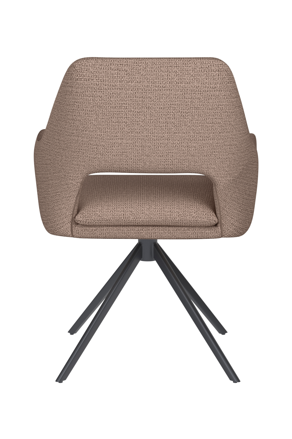 Cut-Out Back Swivel Armchair | DF Mos | OROA.com