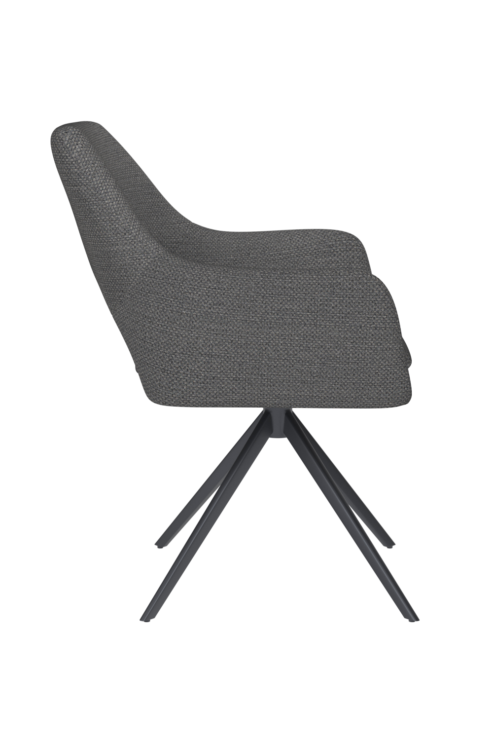 Cut-Out Back Swivel Armchair | DF Mos | OROA.com