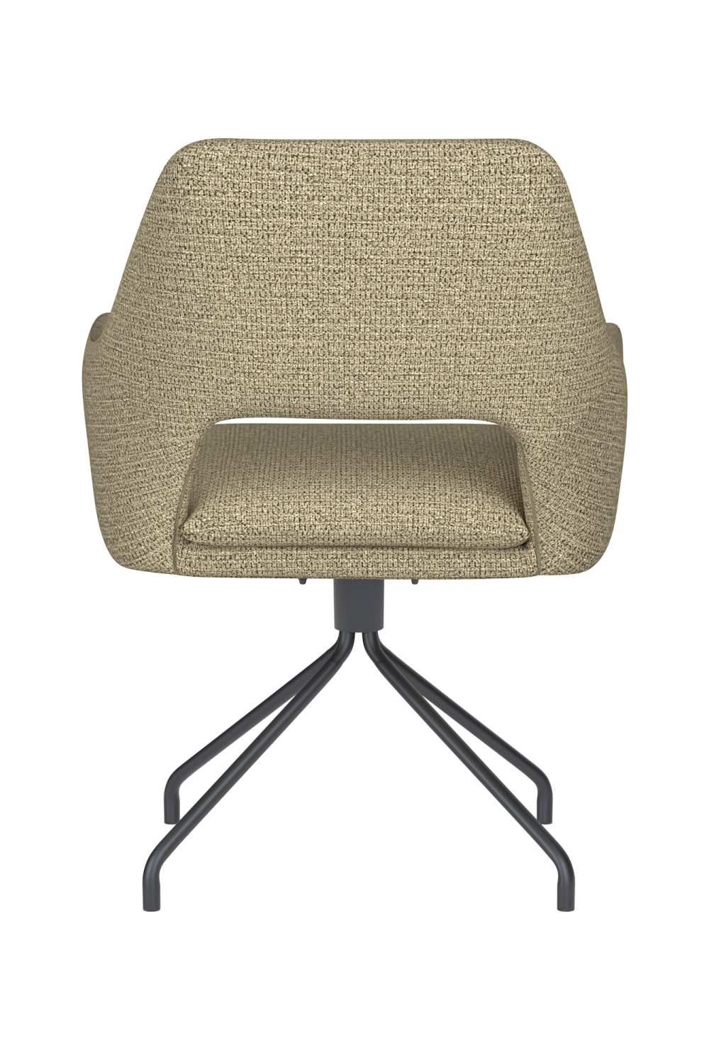 Cut-Out Back Spider Swivel Armchair | DF Mos | OROA.com