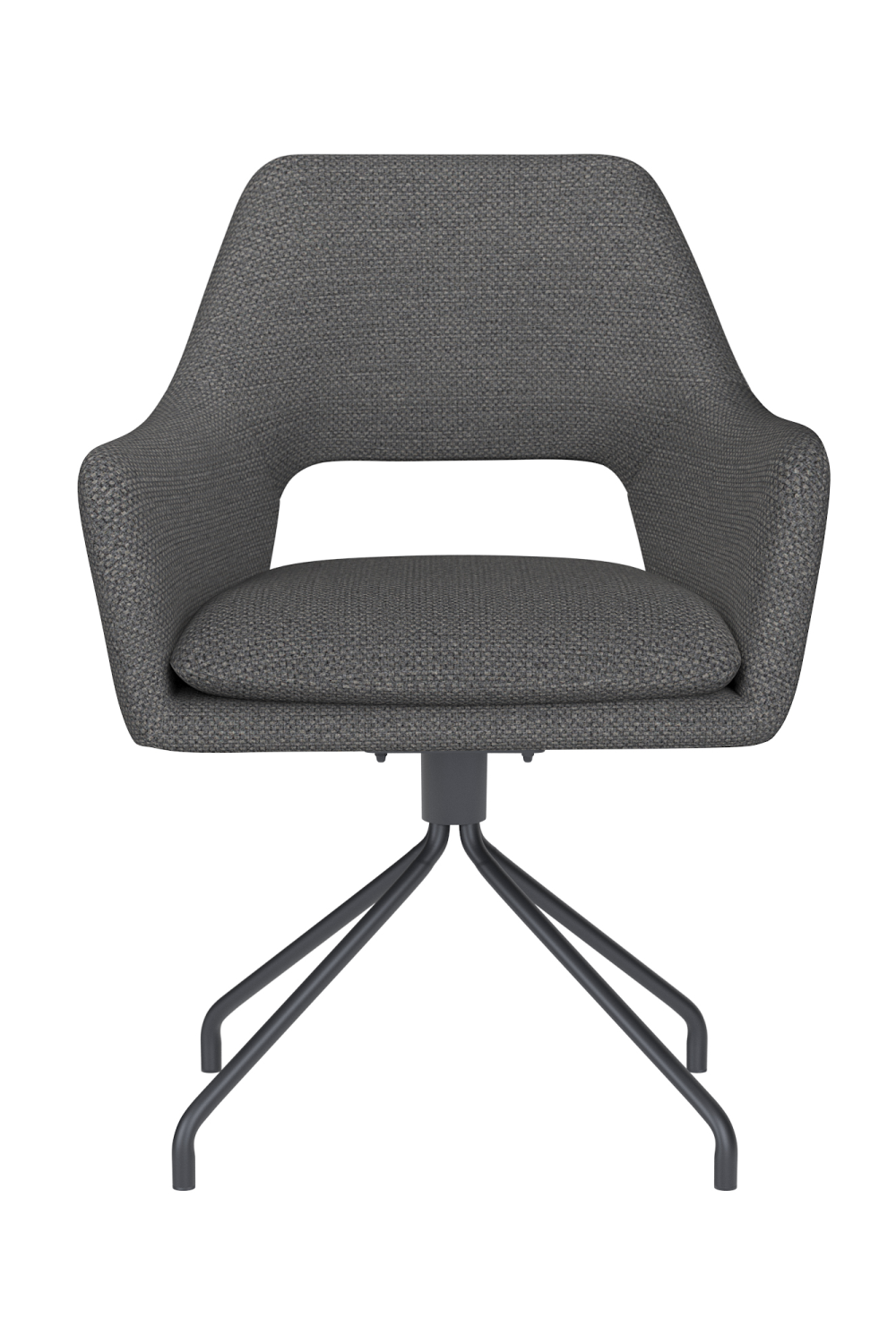 Cut-Out Back Spider Swivel Armchair | DF Mos | OROA.com