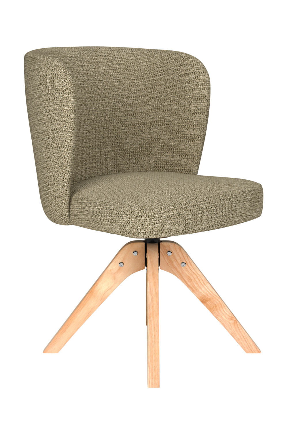 Curved Back Swivel Chair | DF Stan | Oroa.com