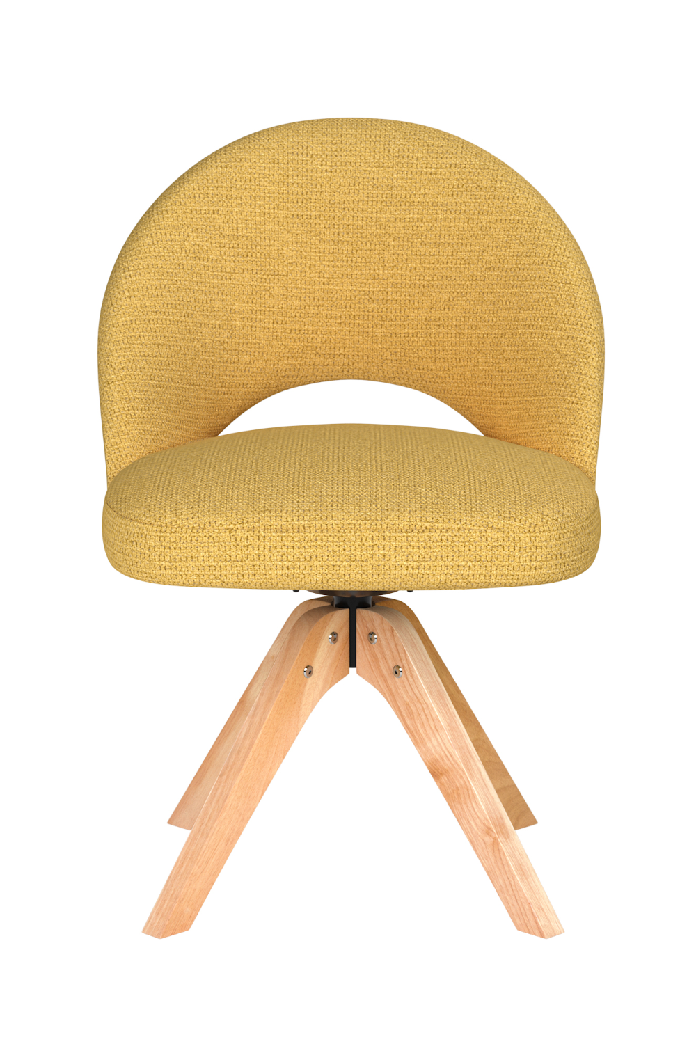 Cut-Out Wooden Swivel Chair | DF Mick | Oroa.com