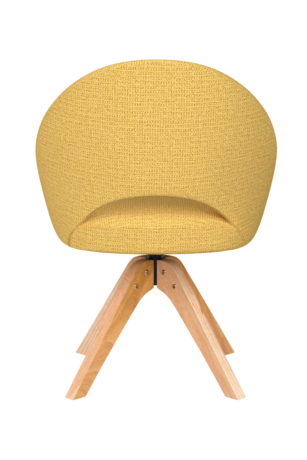 Cut-Out Wooden Swivel Chair | DF Mick | Oroa.com