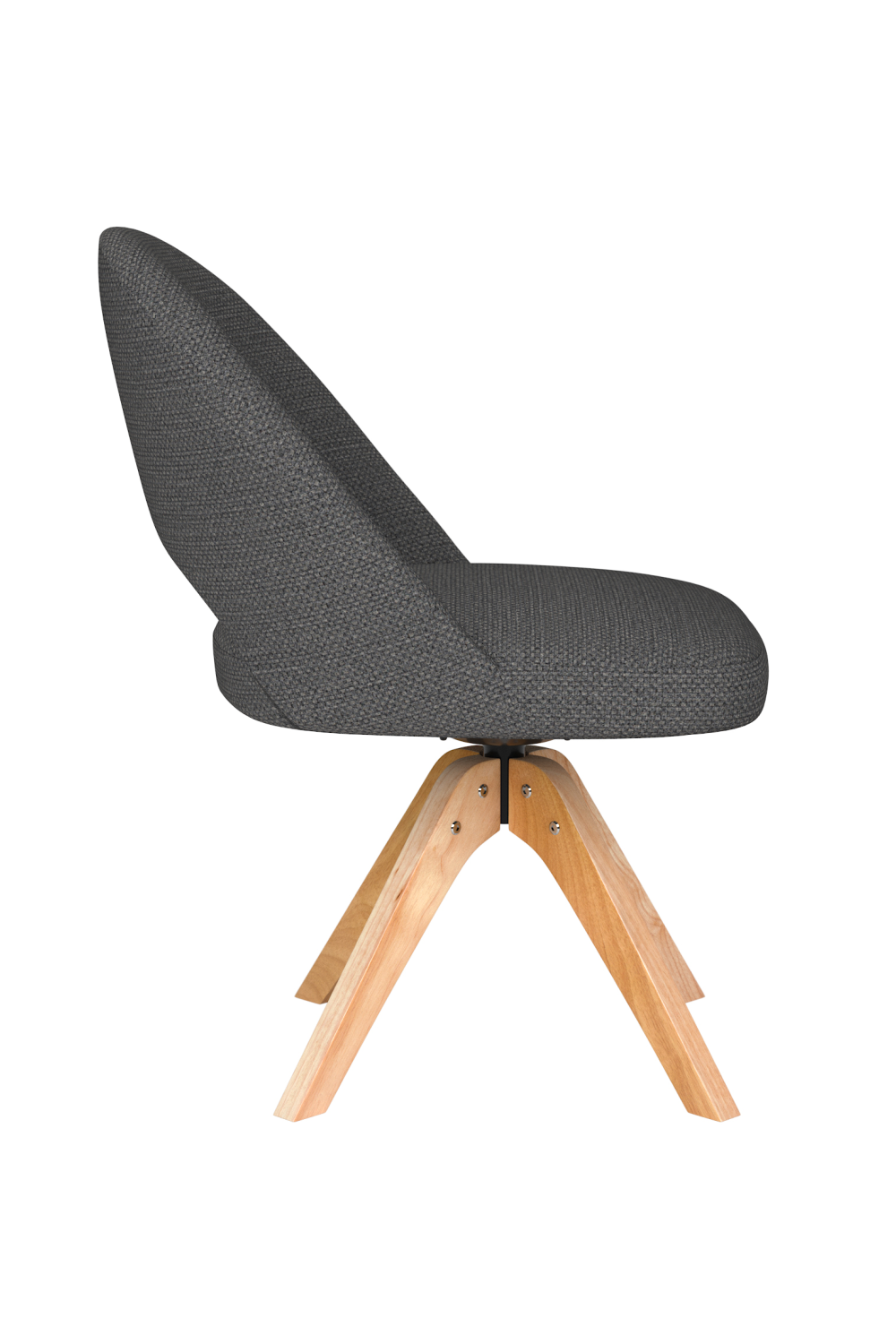 Cut-Out Wooden Swivel Chair | DF Mick | Oroa.com