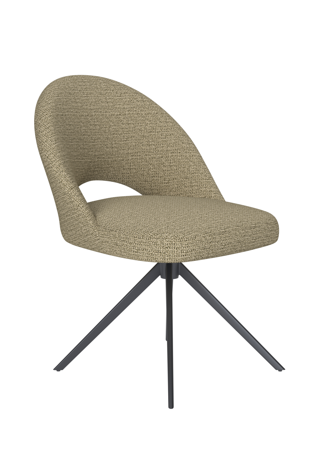 Cut-Out Back Swivel Chair | DF Mick | OROA.com