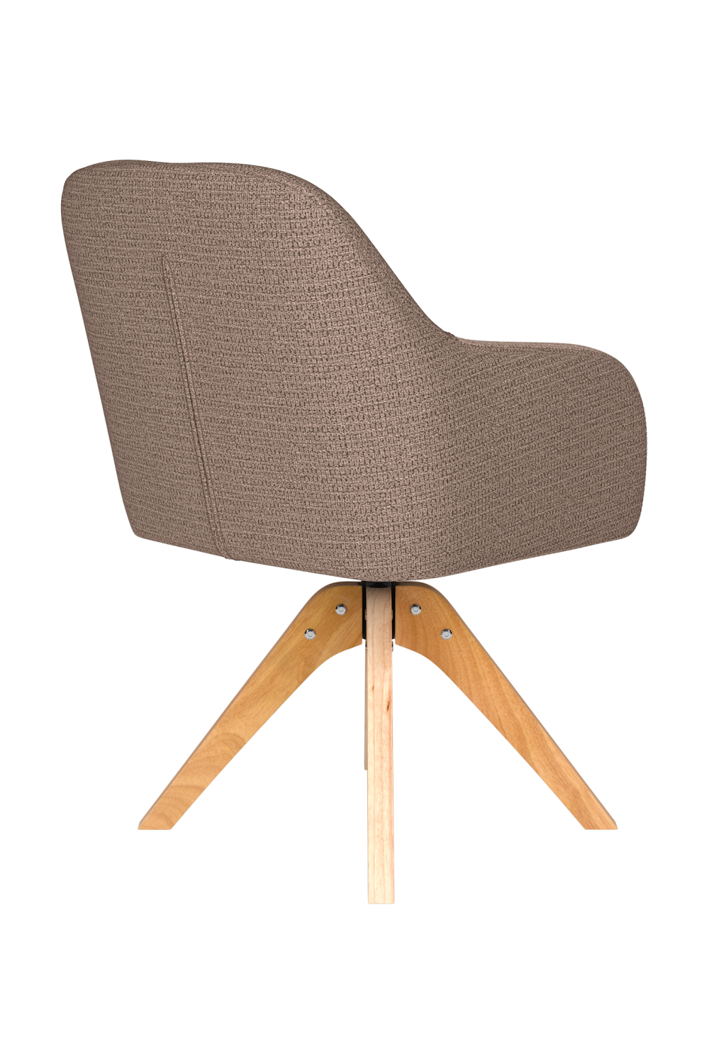 Upholstered Wooden Swivel Armchair | DF Otis | Oroa.com