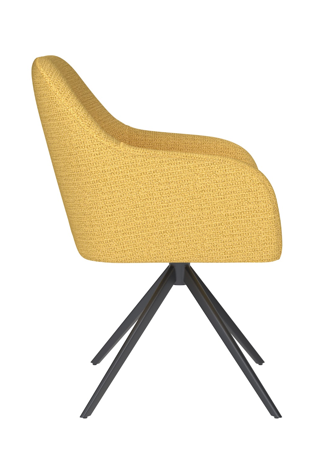 Upholstered Dining Swivel Armchair | DF Otis | OROA.com