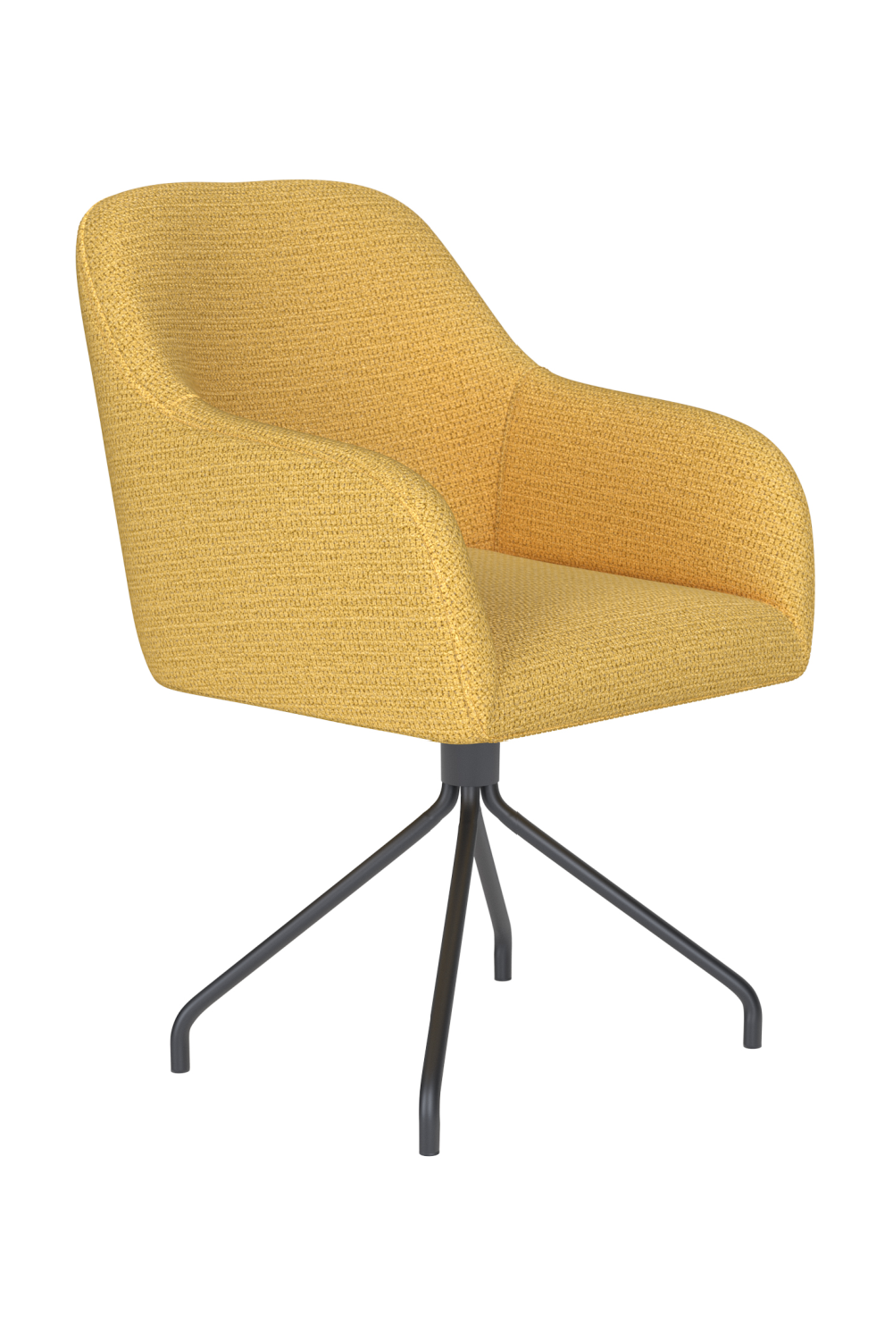 Upholstered Spider Swivel Armchair | DF Otis | OROA.com