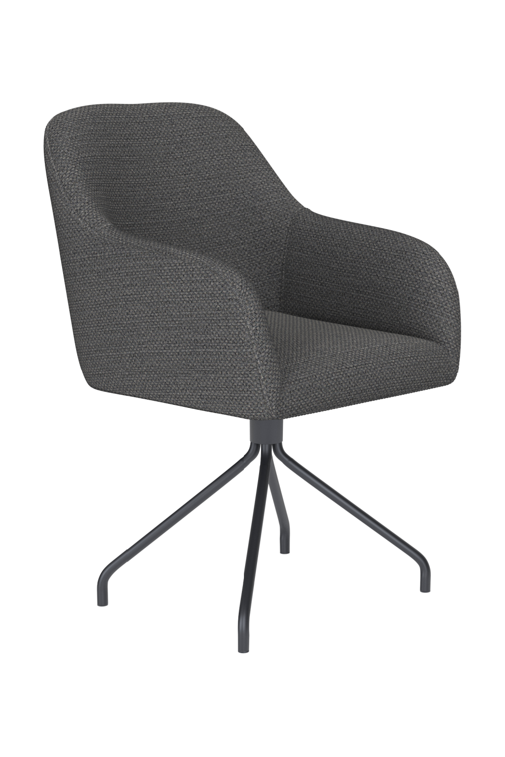Upholstered Spider Swivel Armchair | DF Otis | OROA.com