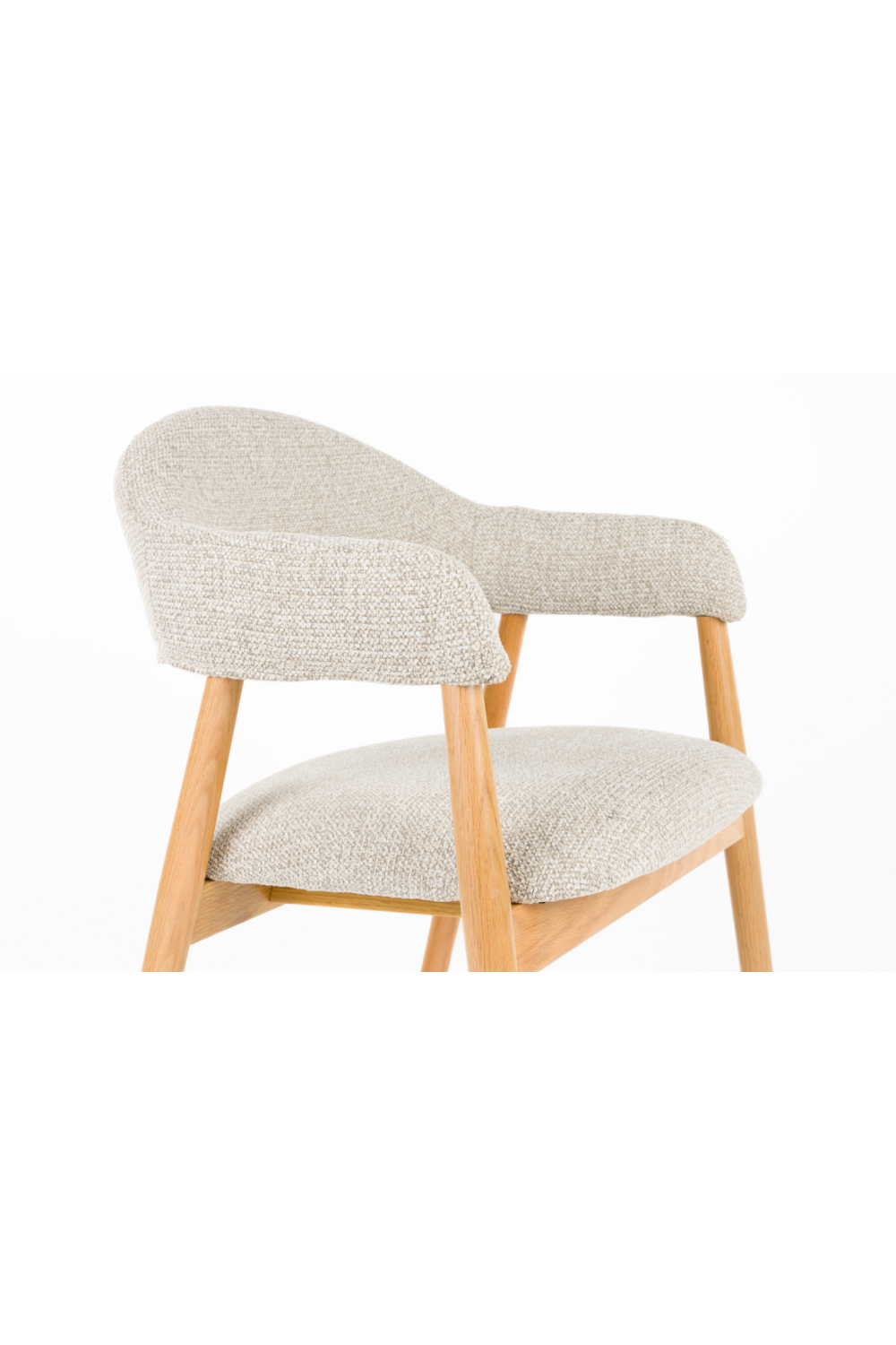 Oak Framed Dining Armchairs (2) | DF Indy | OROA.com
