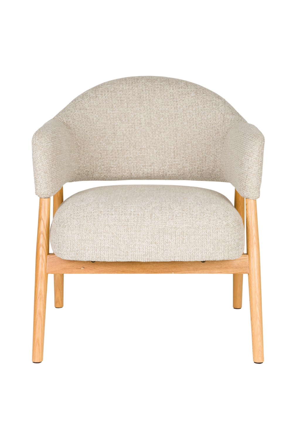 Oak Framed Lounge Chair | DF Indy | OROA.com