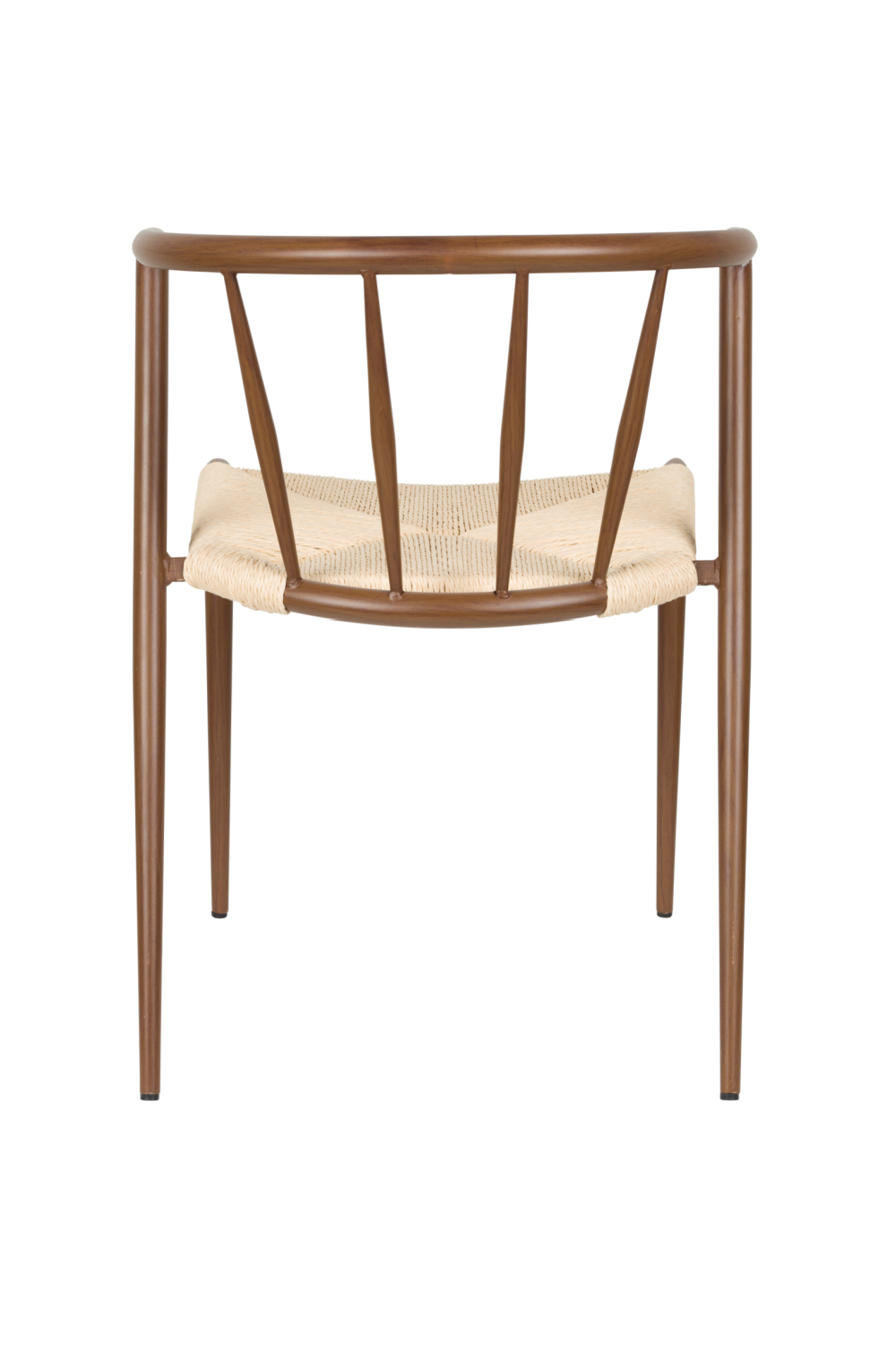 Woven Paper Seat Dining Chairs (2) | DF Che | Oroa.com