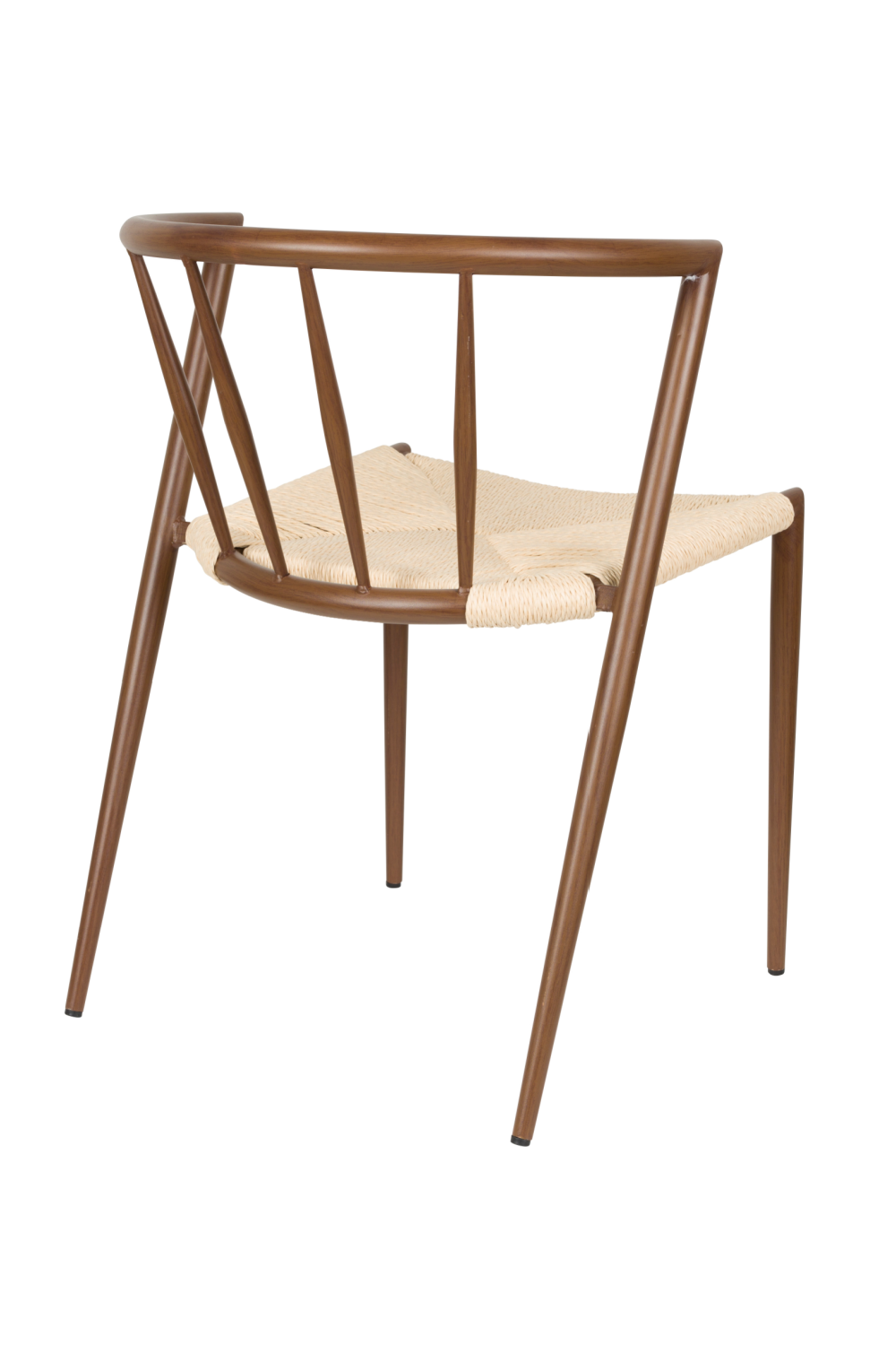 Woven Paper Seat Dining Chairs (2) | DF Che | Oroa.com