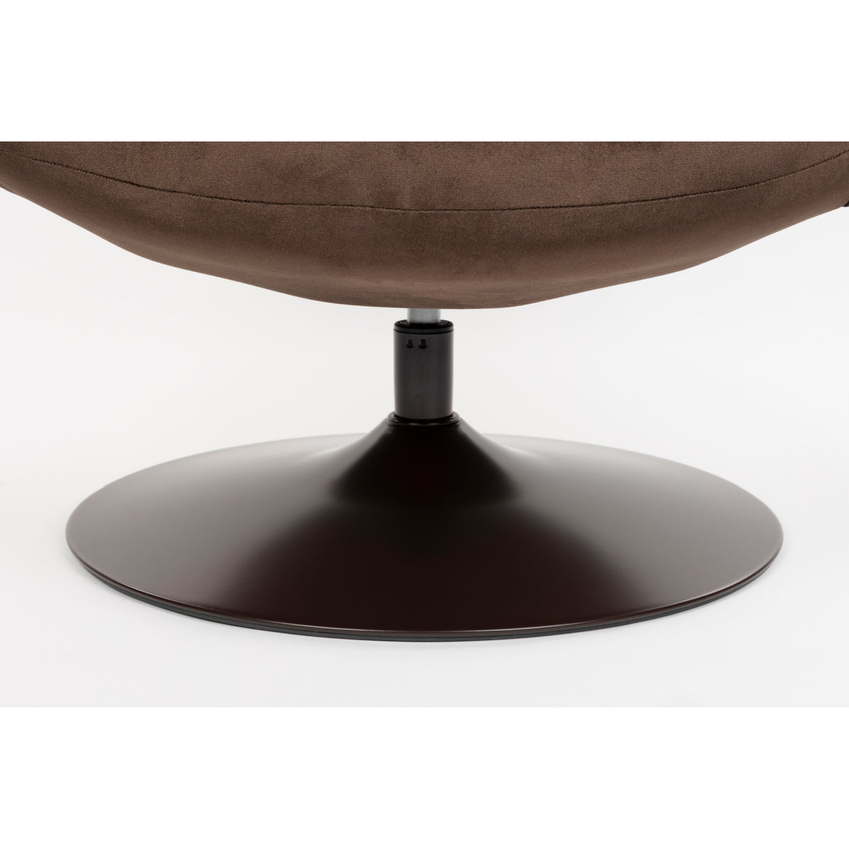 Modern European furniture - Velvet Swivel Lounge Chair - www.oroa.com | Oroa.com