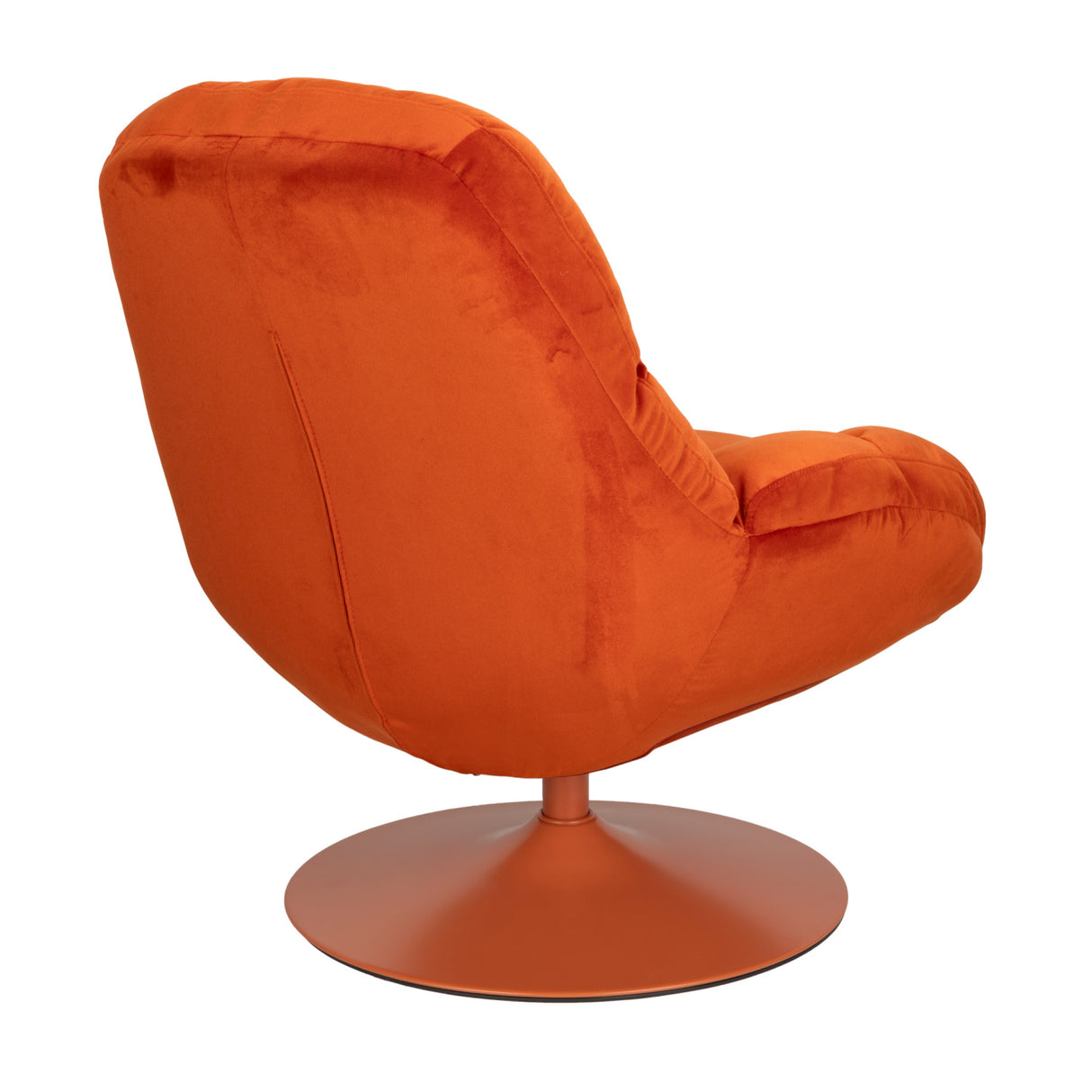 Modern European furniture - Velvet Swivel Lounge Chair - www.oroa.com | Oroa.com