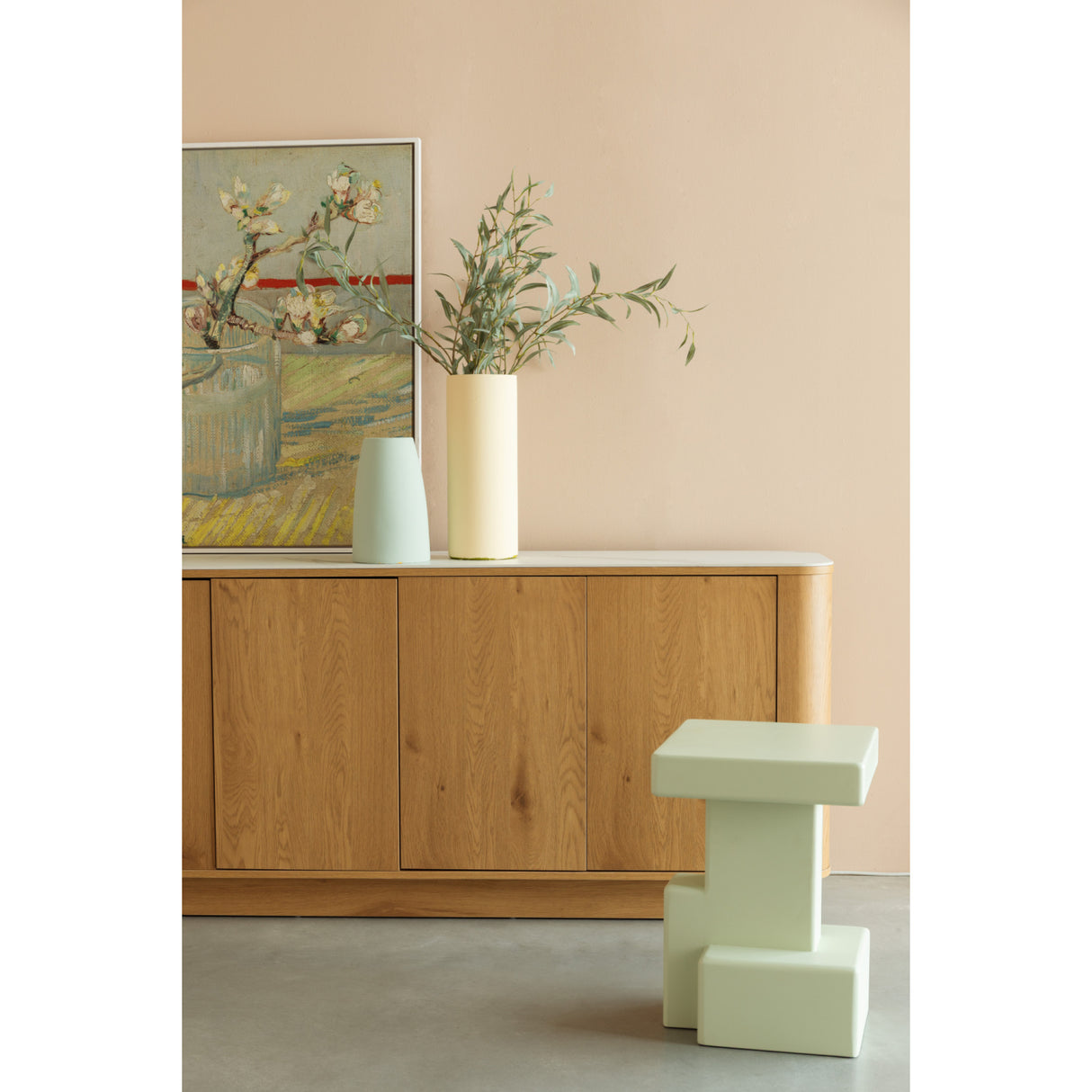 Modern European furniture - Wooden 4-Door Sideboard - www.oroa.com | Oroa.com