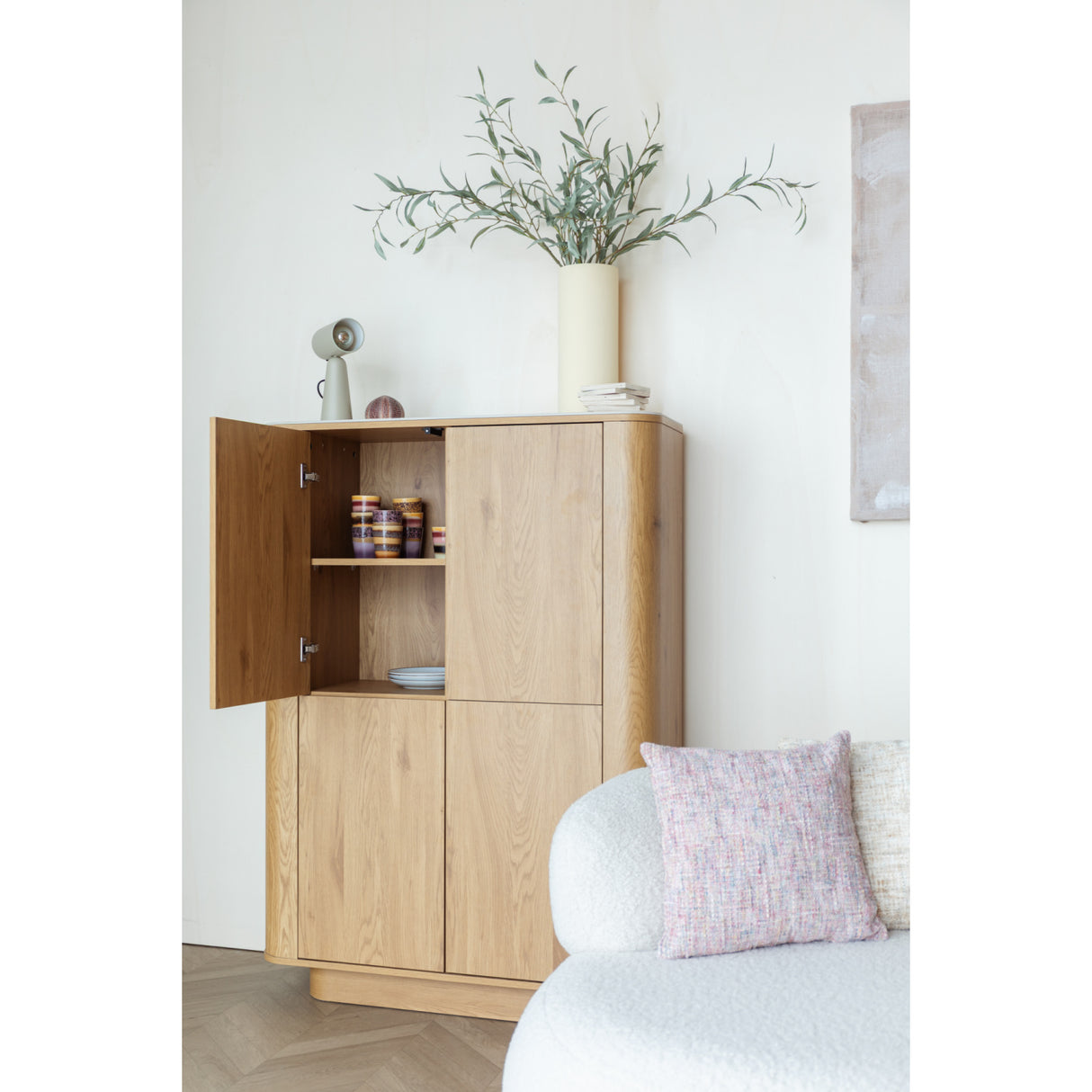Modern European furniture - Wooden 2-Door Cabinet - www.oroa.com | Oroa.com