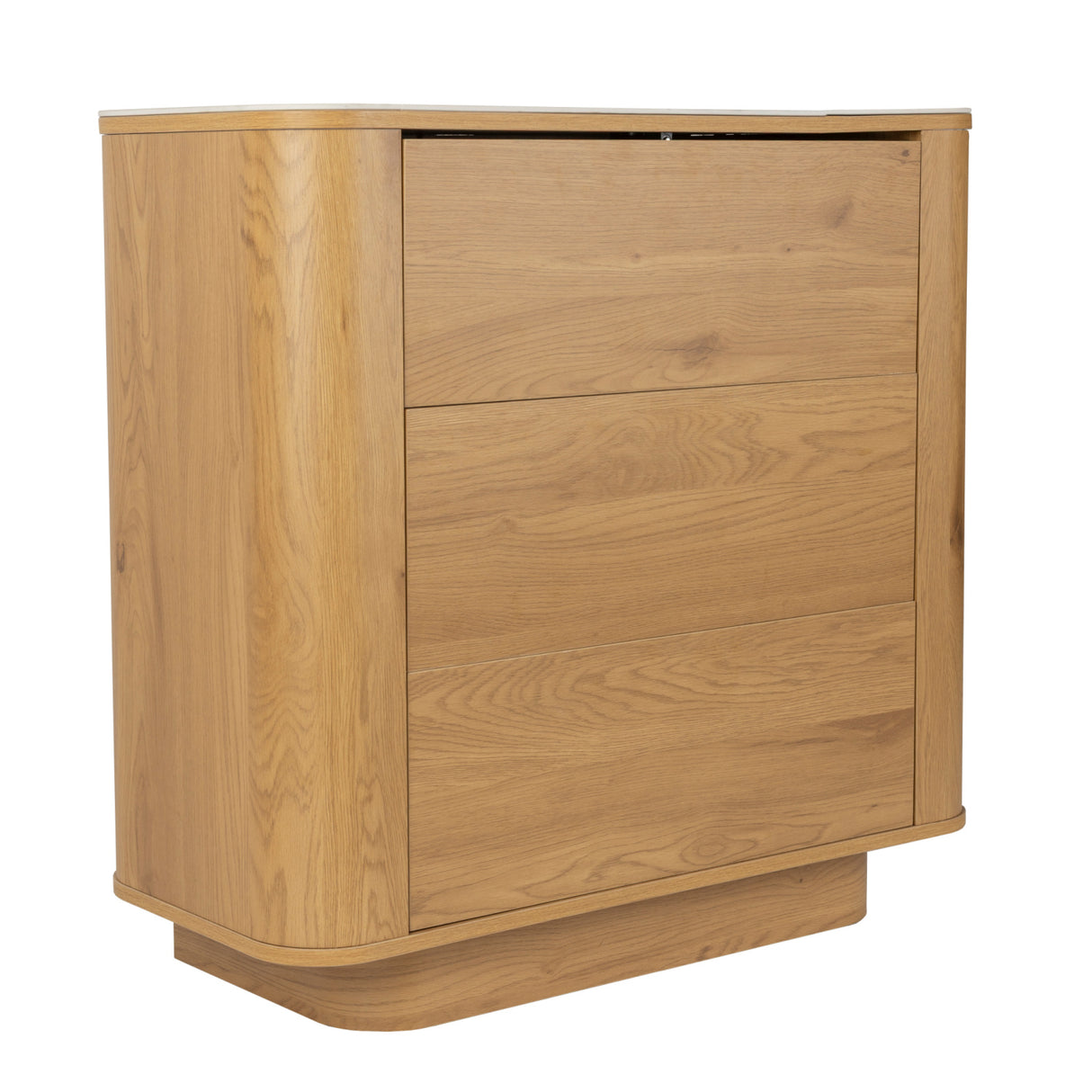Modern European furniture - Solid Wood 3-Drawer Cabinet - www.oroa.com | Oroa.com