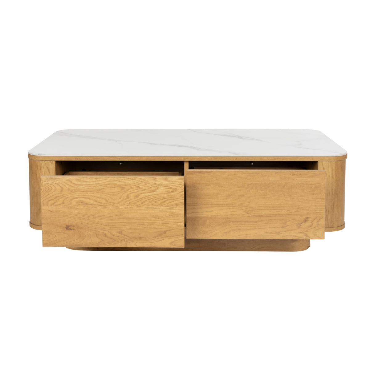 Modern European furniture - Wooden 2-Door Coffee Table - www.oroa.com | Oroa.com