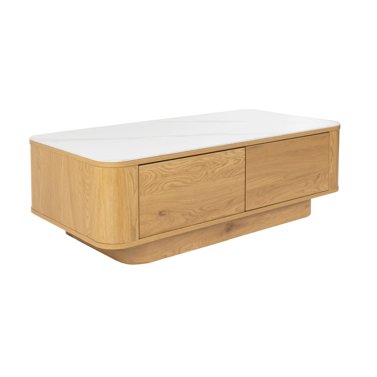 Modern European furniture - Wooden 2-Door Coffee Table - www.oroa.com | Oroa.com
