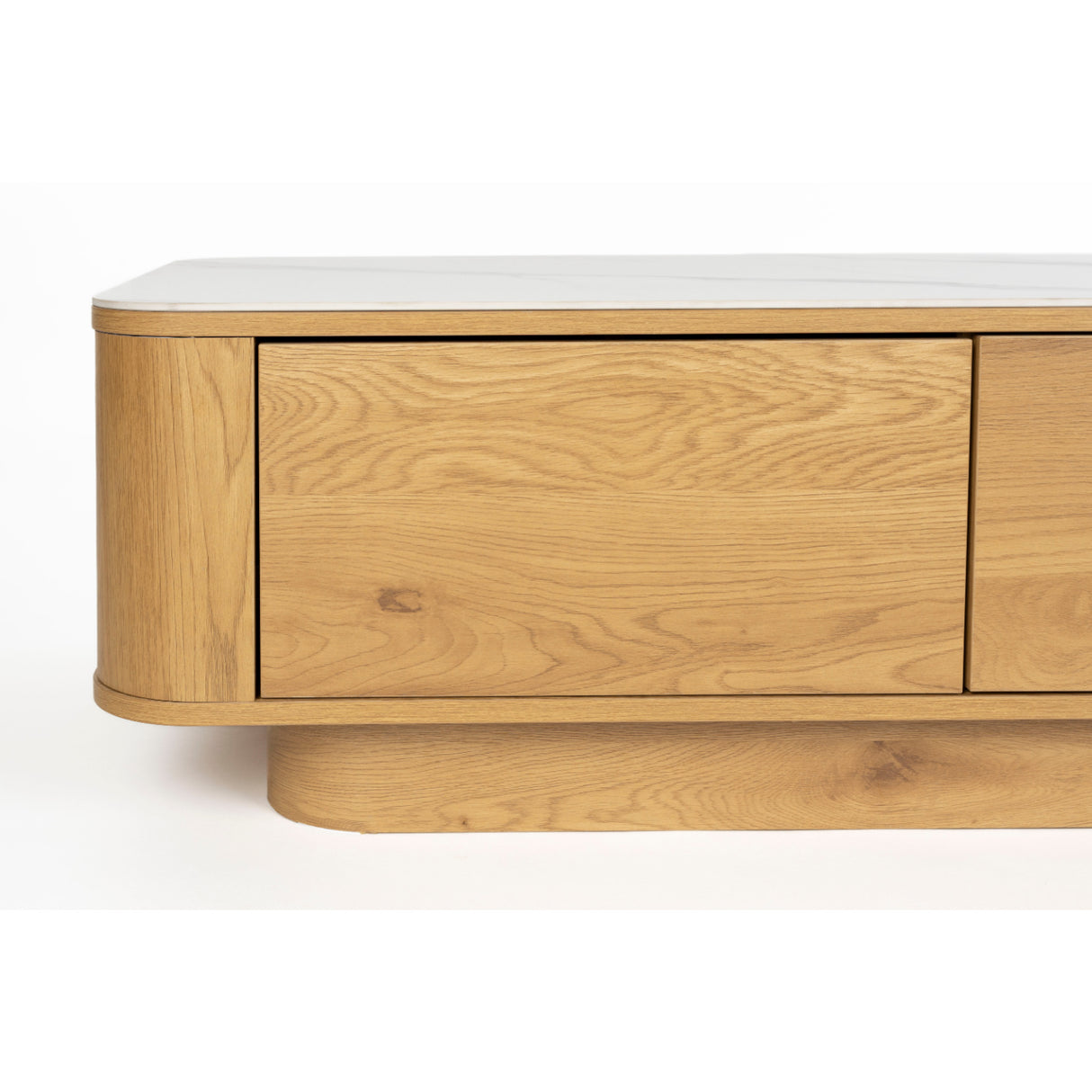 Modern European furniture - Wooden 2-Door Coffee Table - www.oroa.com | Oroa.com