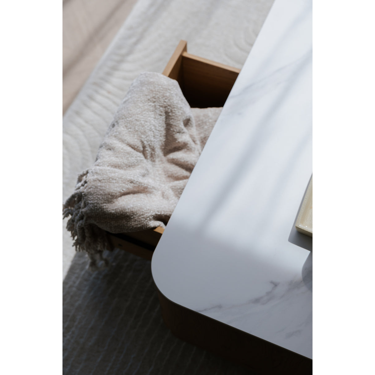 Modern European furniture - Wooden 2-Door Coffee Table - www.oroa.com | Oroa.com