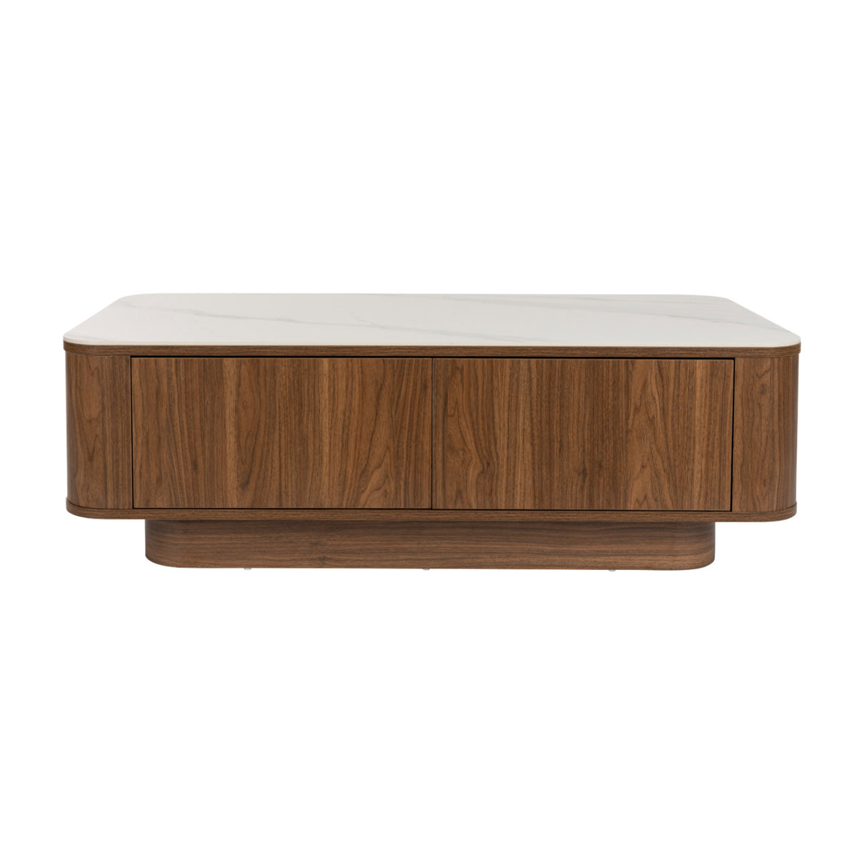 Modern European furniture - Wooden 2-Door Coffee Table - www.oroa.com | Oroa.com