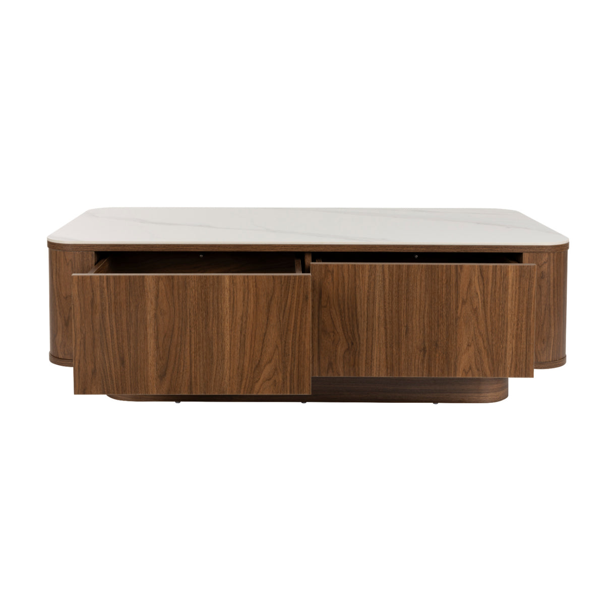 Modern European furniture - Wooden 2-Door Coffee Table - www.oroa.com | Oroa.com