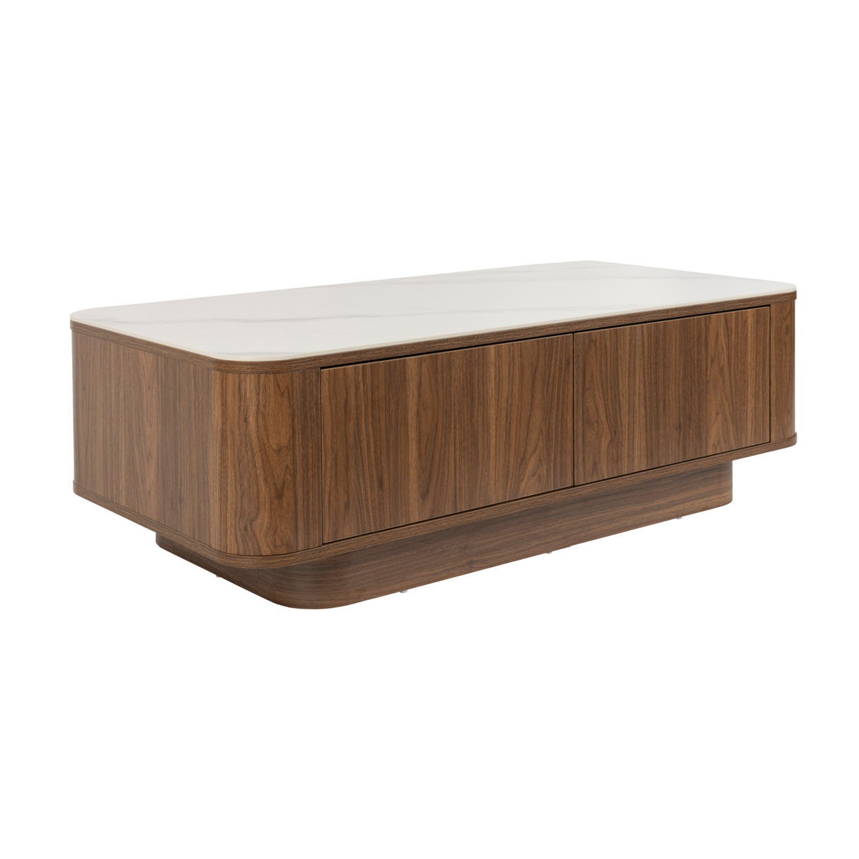 Modern European furniture - Wooden 2-Door Coffee Table - www.oroa.com | Oroa.com